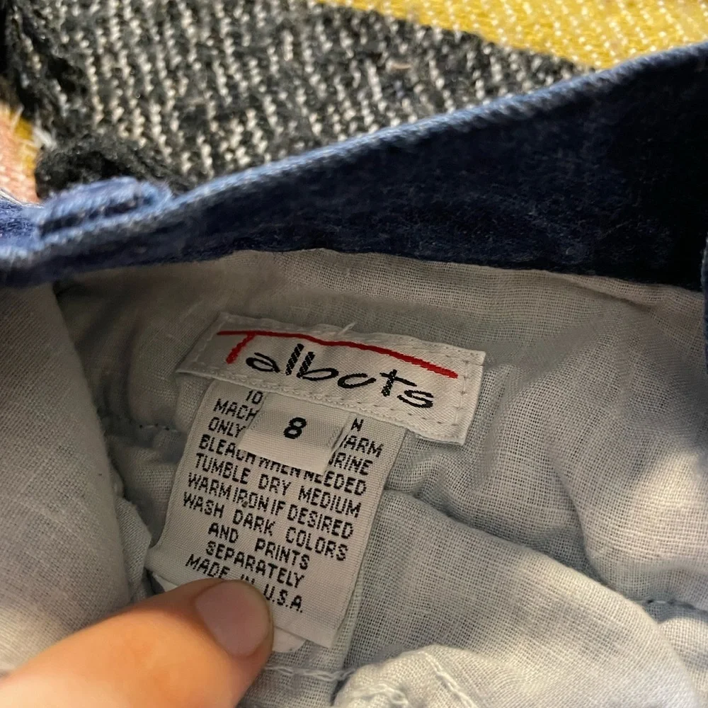 Vintage Talbots Long Denim Shorts